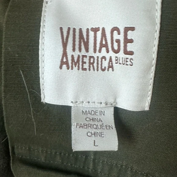 Vintage American Blues military style jacket Woman’s size L​​​ - Picture 4 of 5